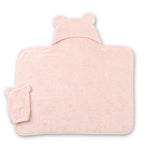 BELLA TUNNO HOODED TOWEL + BATH MITT BLUSH