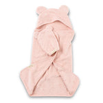 BELLA TUNNO HOODED TOWEL + BATH MITT BLUSH