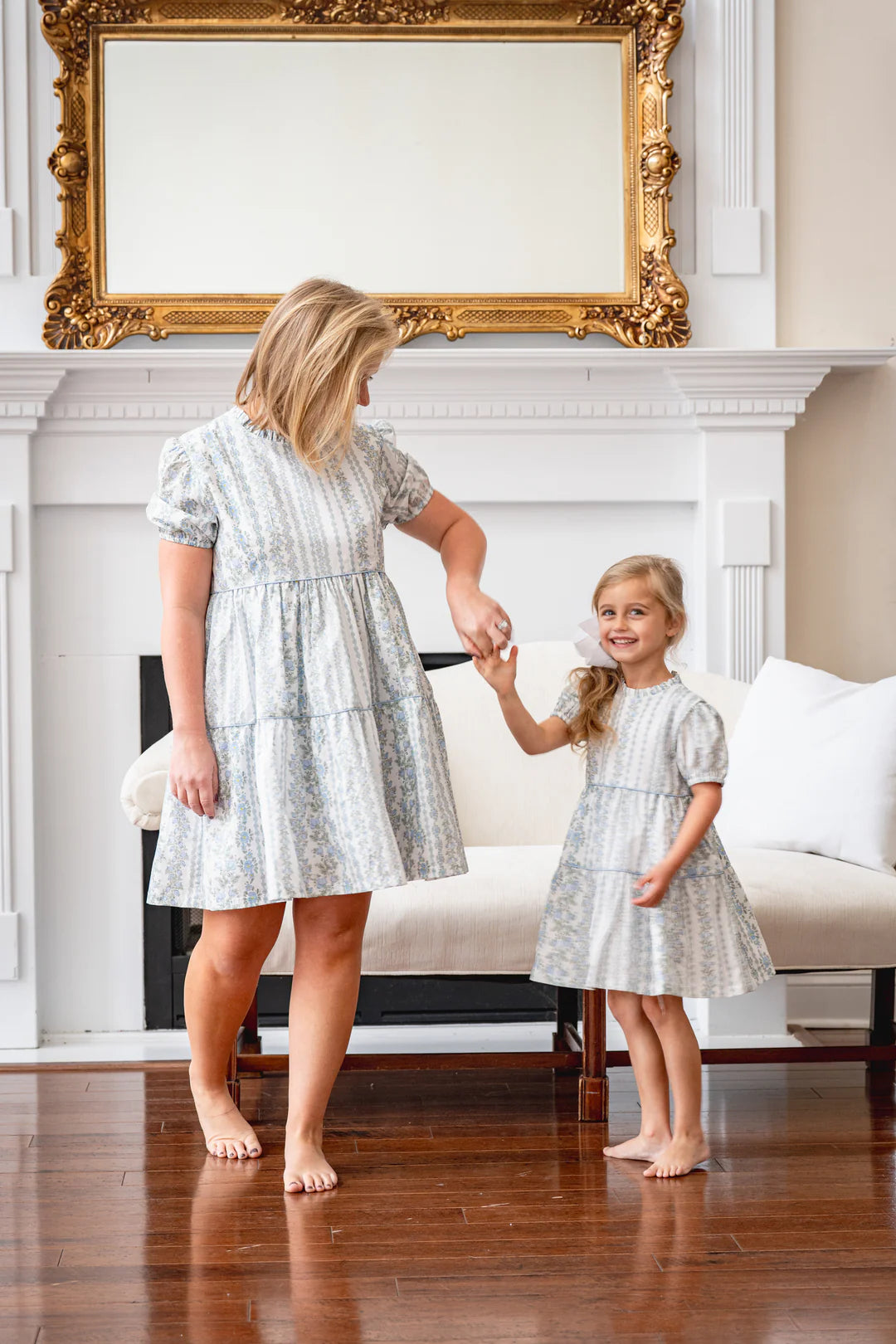 ZOE DRESS GARDEN TRELLIS