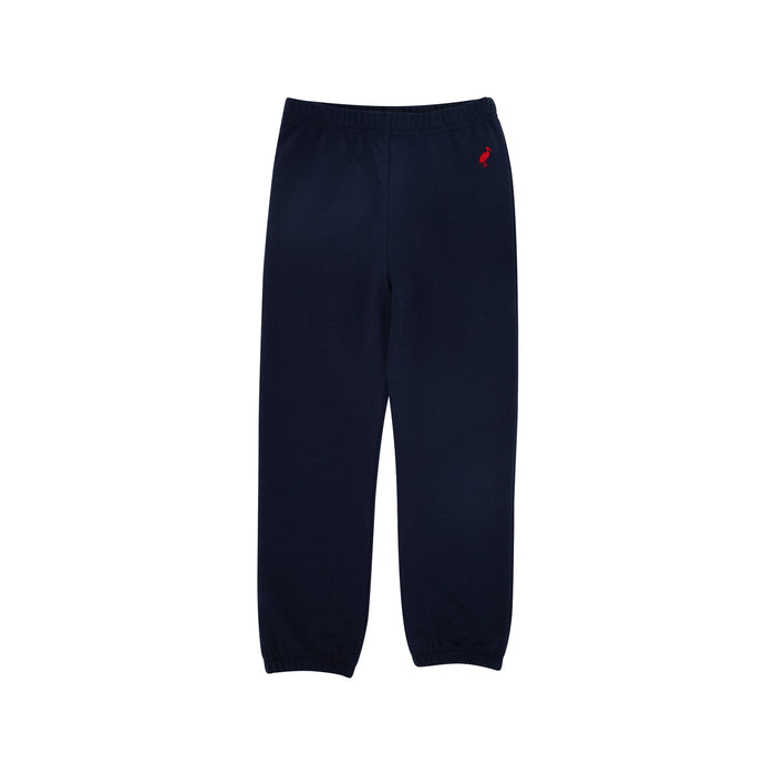 TBBC GATES SWEENEY SWEATPANT NANTUCKET NAVY/RICHMOND RED