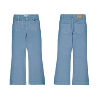 Mayoral Girls Iceberg Twill Flare Pant
