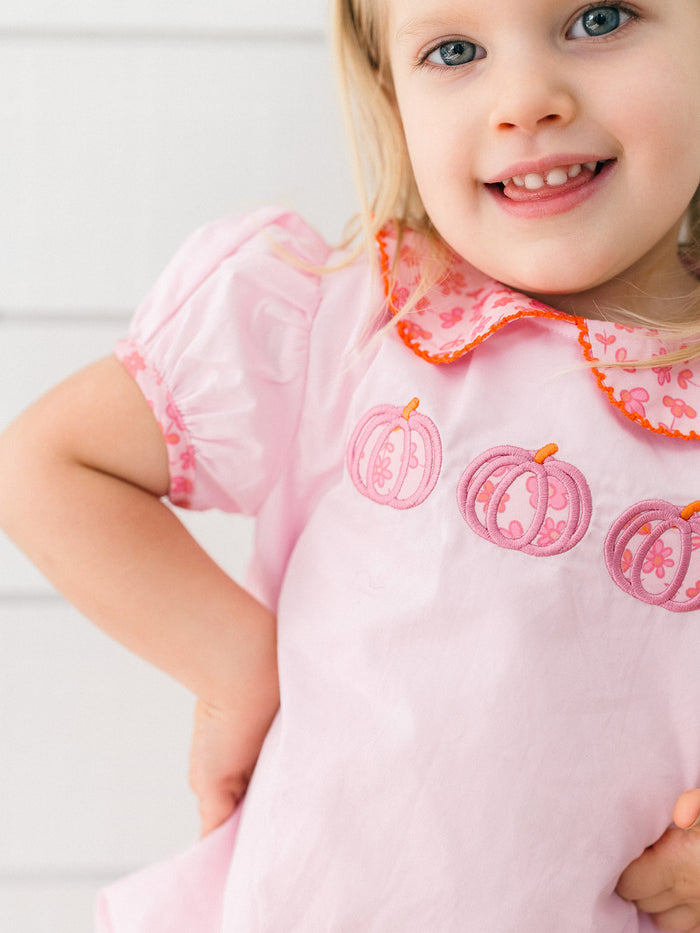 Girl Pumpkin Bubble