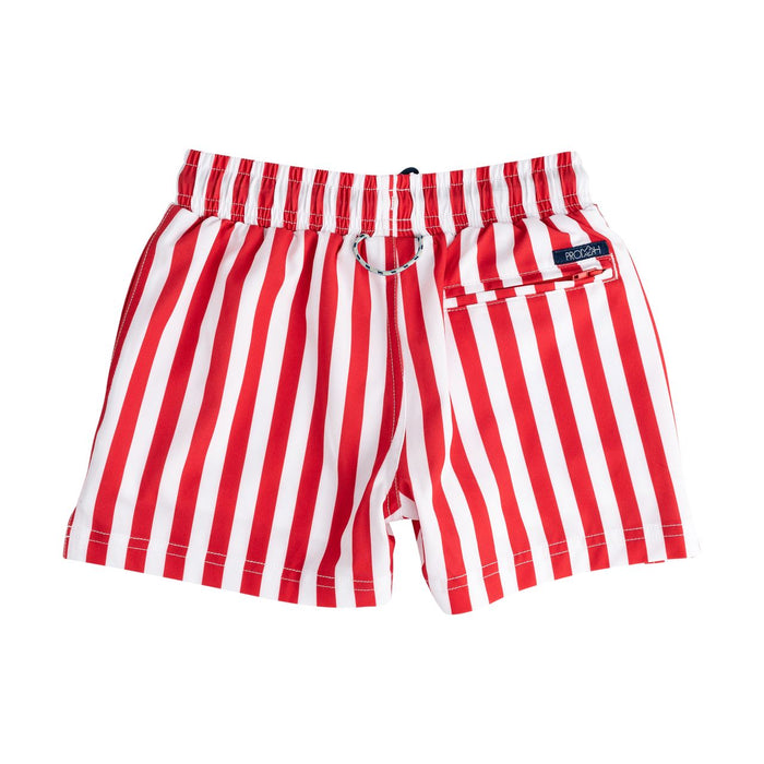 BOOGIE BOARD SHORTS RED STRIPE