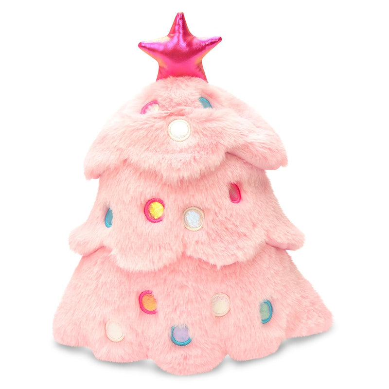 ISCREAM GLITTER PINK CHRISTMAS TREE PLUSH