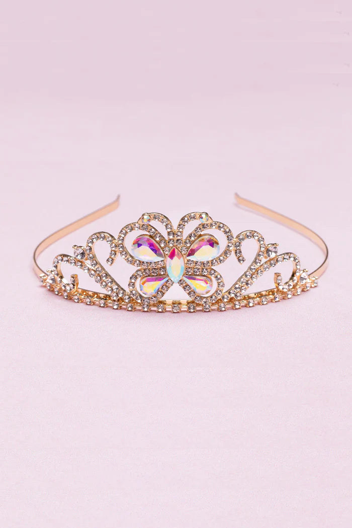 GREAT PRETENDERS BOUTIQUE BUTTERFLY JEWEL TIARA HEADBAND