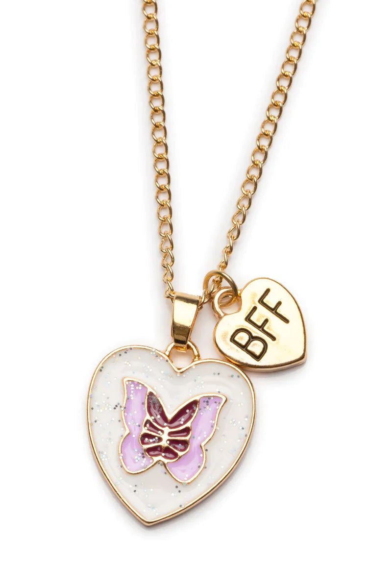 GREAT PRETENDERS RAINBOW AND BUTTERFLY BFF NECKLACE