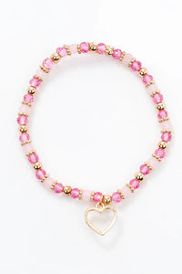 GREAT PRETENDERS BOUTIQUE PRECIOUS HEART BRACELET