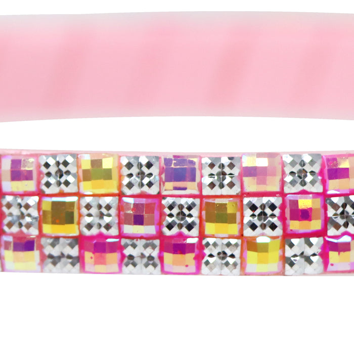 PINK POPPY FANCY SHINY HEADBAND