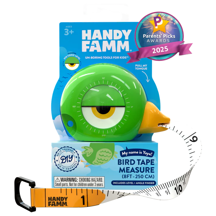 YAYA GREEN BIRD 3 IN 1 TAPE MEASURE