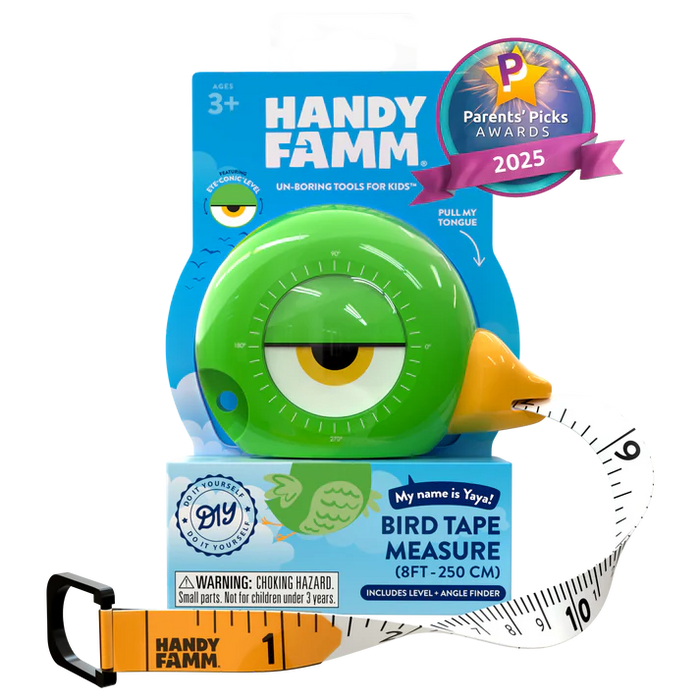 YAYA GREEN BIRD 3 IN 1 TAPE MEASURE