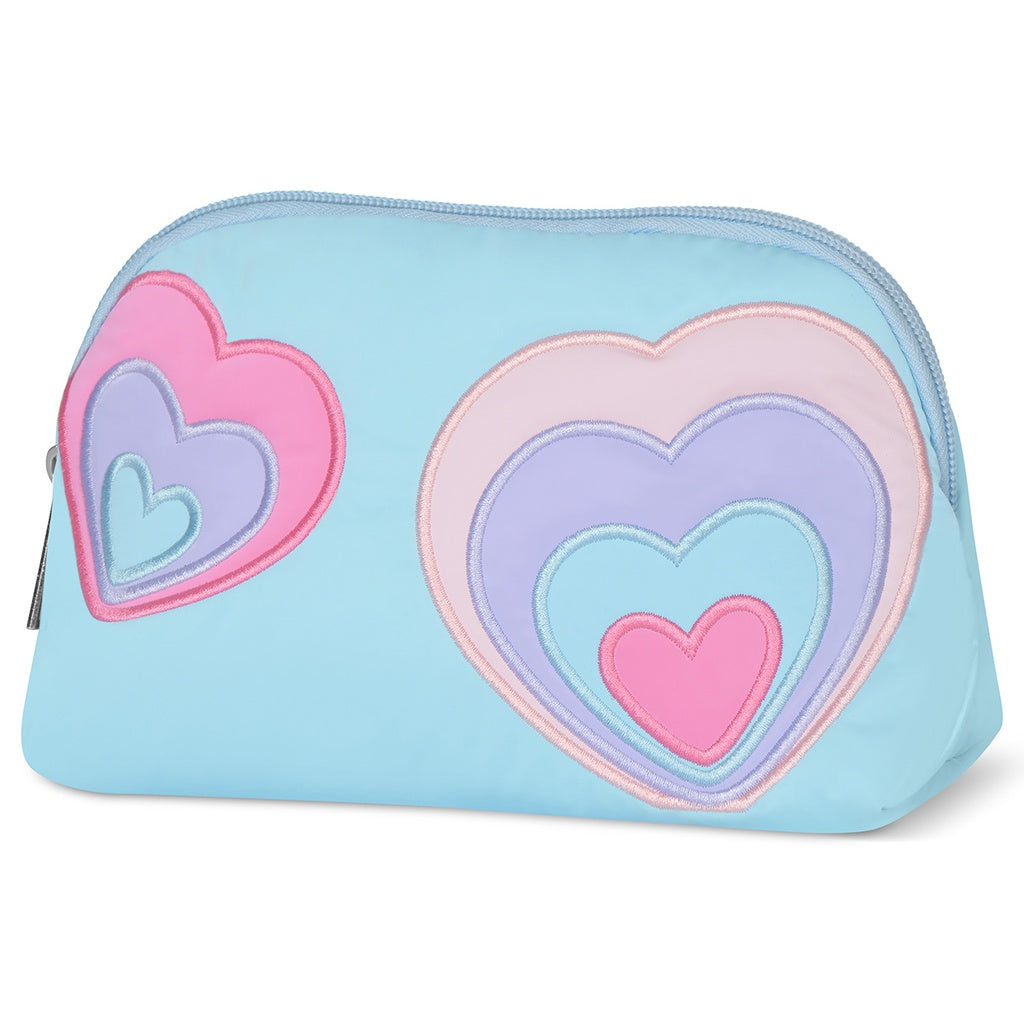 ISCREAM HAPPY HEARTS OVAL COSMETIC BAG