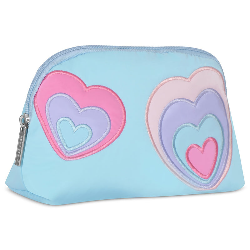 ISCREAM HAPPY HEARTS OVAL COSMETIC BAG