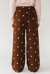 Happy Camp3r Cocoa Dot Youth Sweatpants