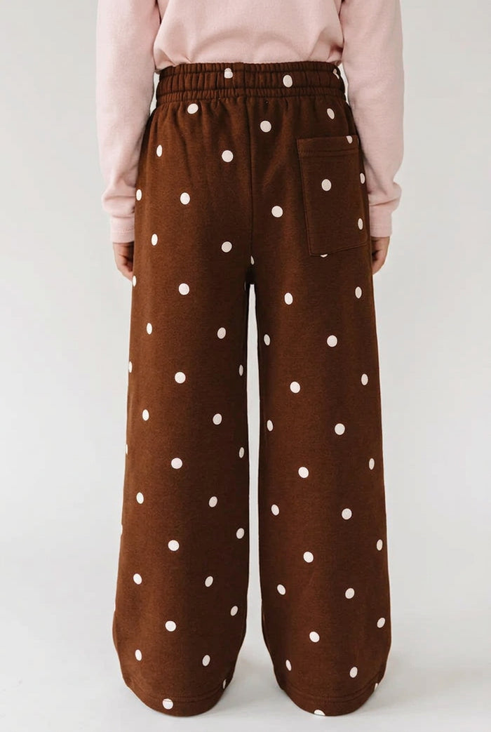 Happy Camp3r Cocoa Dot Youth Sweatpants