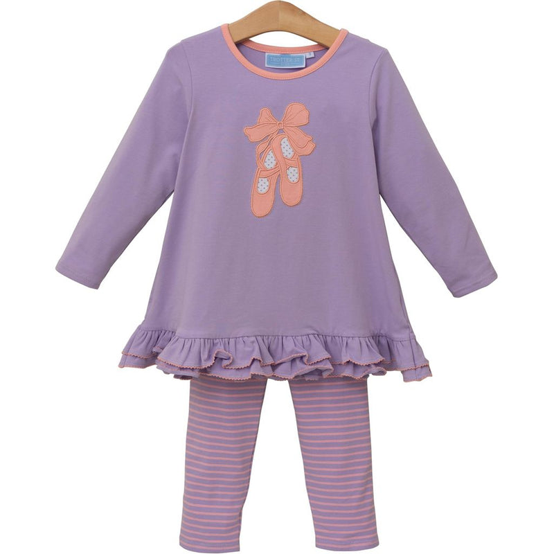 TROTTER STREET BALLET SLIPPER PANTS SET