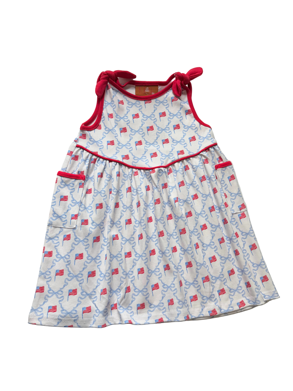 AMERICANA BOWS SUNDRESS