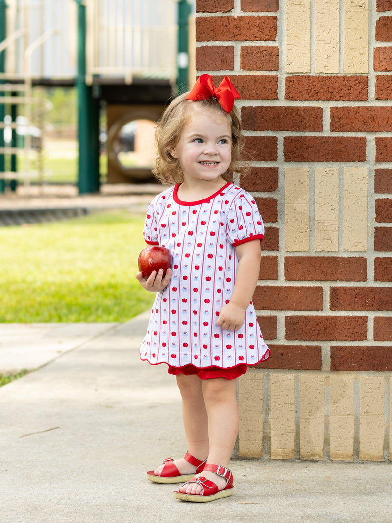 Apple Print Bloomer Set