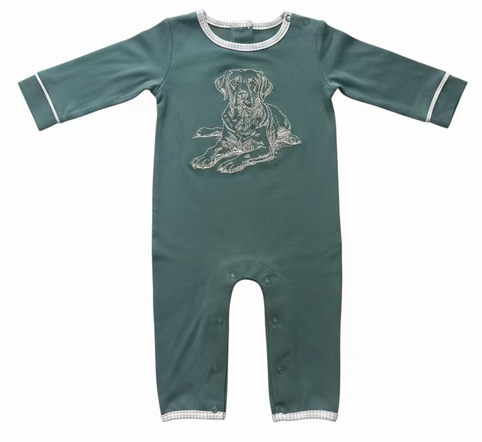 Man's Best Friend Boys Romper