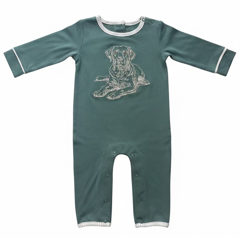 Man's Best Friend Boys Romper