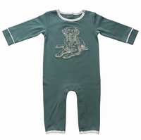 Man's Best Friend Boys Romper