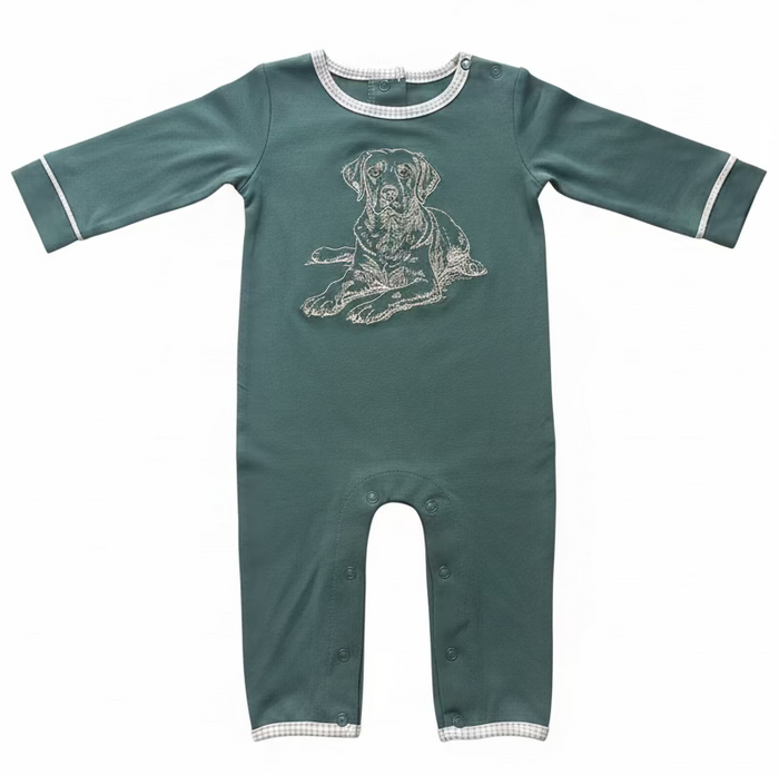 Man's Best Friend Boys Romper