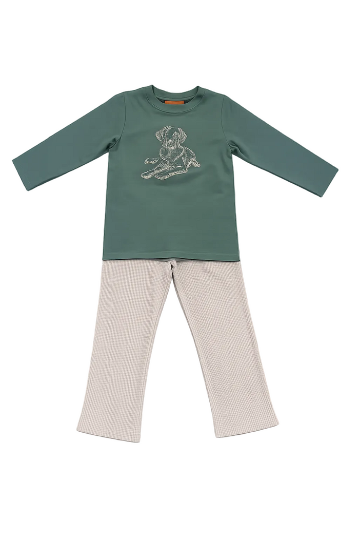 Man's Best Friend Boys Pant Set