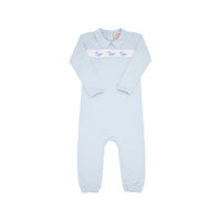 Rigsby Romper/Duck Smocking