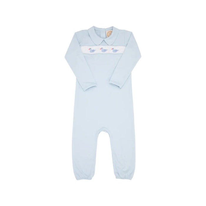 Rigsby Romper/Duck Smocking