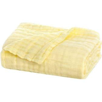 YELLOW MUSLIN BLANKET