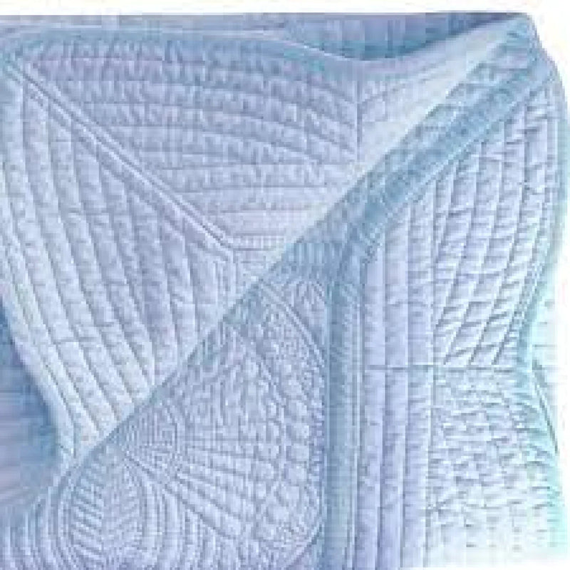 BABY BLUE QUILT BLANKET