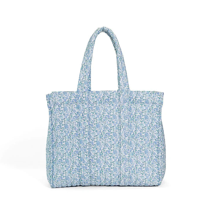 TRVL QUILTED GOGO TOTE HAMPTONS FLORAL