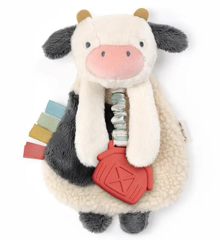 ITZY RITZY SENSORY TOY/TEETHER COW