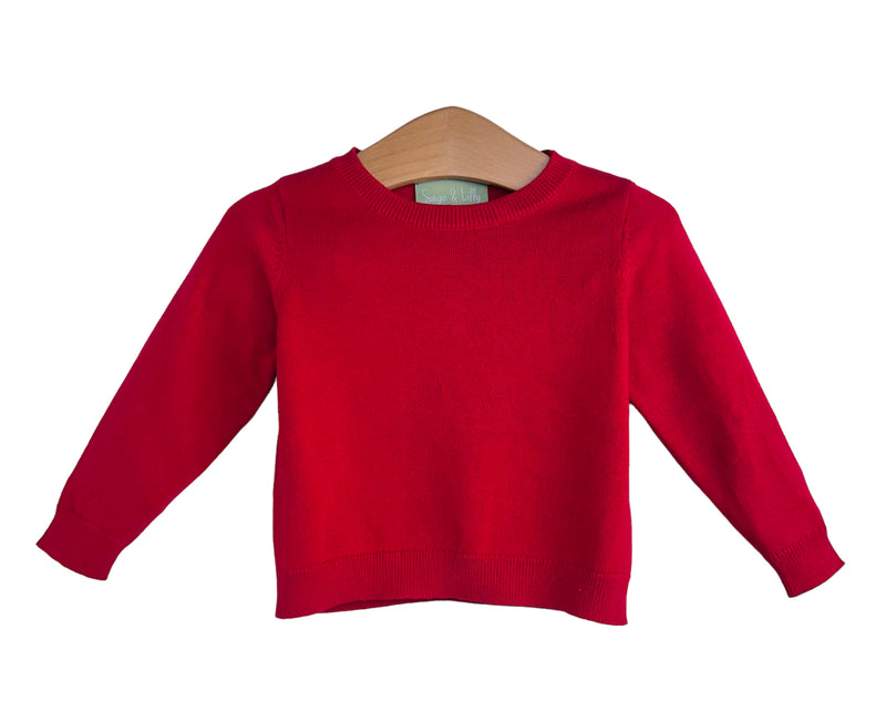 SAGE & LILLY RED SWEATER