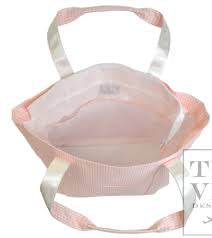 TRVL JUMBO TOTE GINGHAM TAFFY