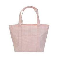 TRVL JUMBO TOTE GINGHAM TAFFY