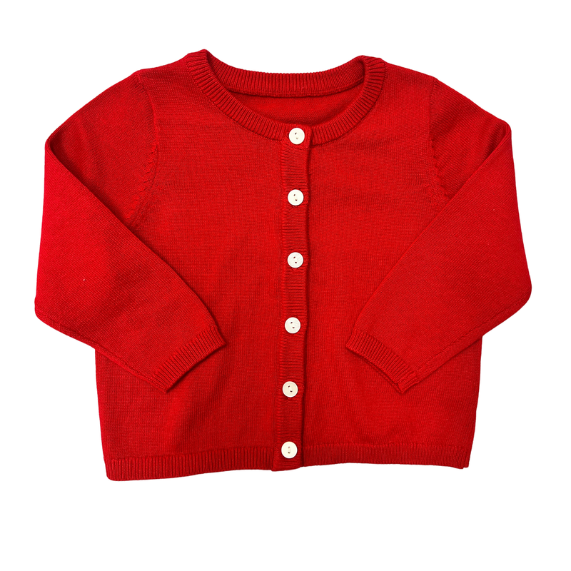 SAGE & LILLY CARDIGAN RED