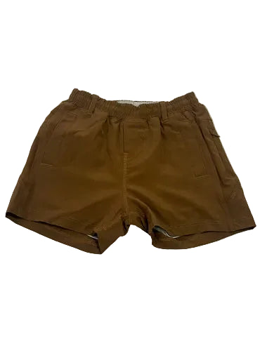 BROWN FB SHORTS