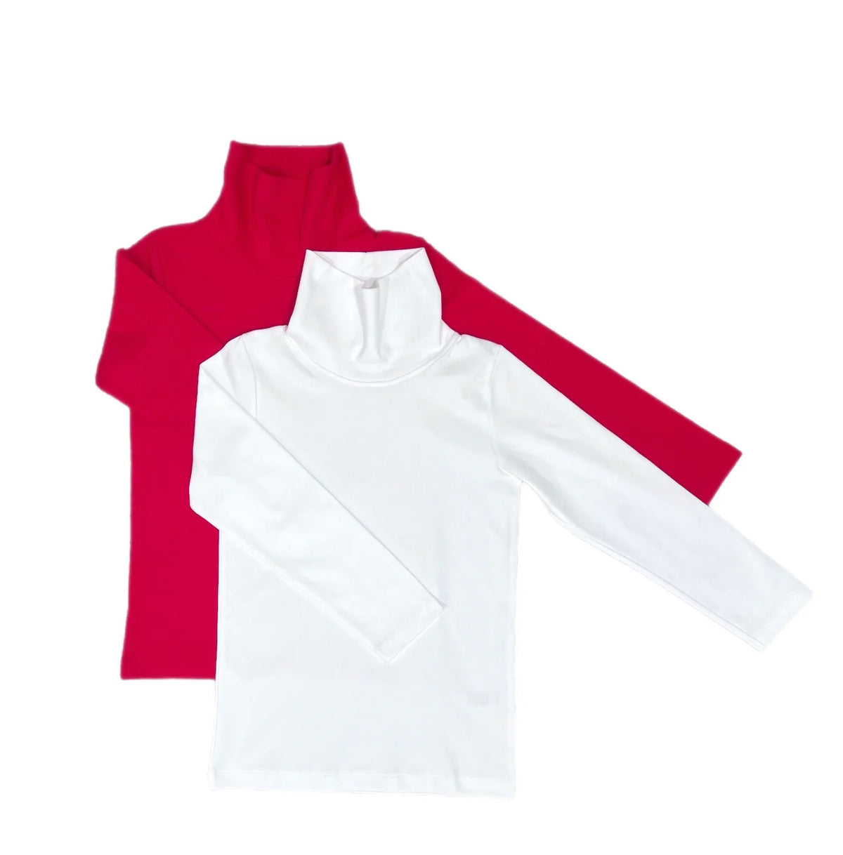 JAMES & LOTTIE WHITE TURTLENECK