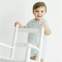 NATE SHORT SET BLESSINGS BLUE BATISTE