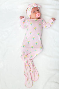 Goosies Headband Bow Set Fancy Tulips