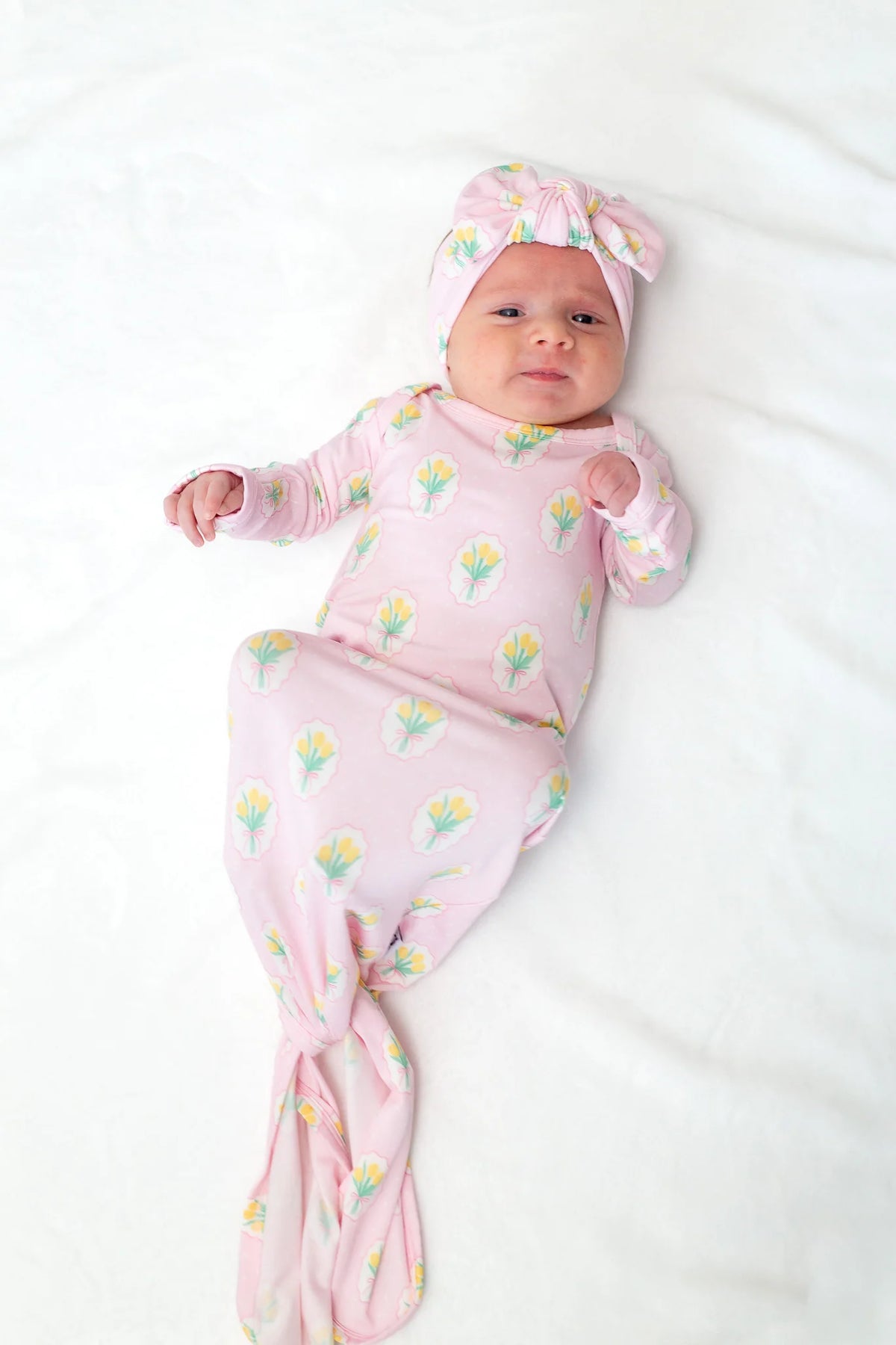 Goosies Headband Bow Set Fancy Tulips