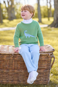 LITTLE ENGLISH INTARSIA SWEATER DINOSAUR