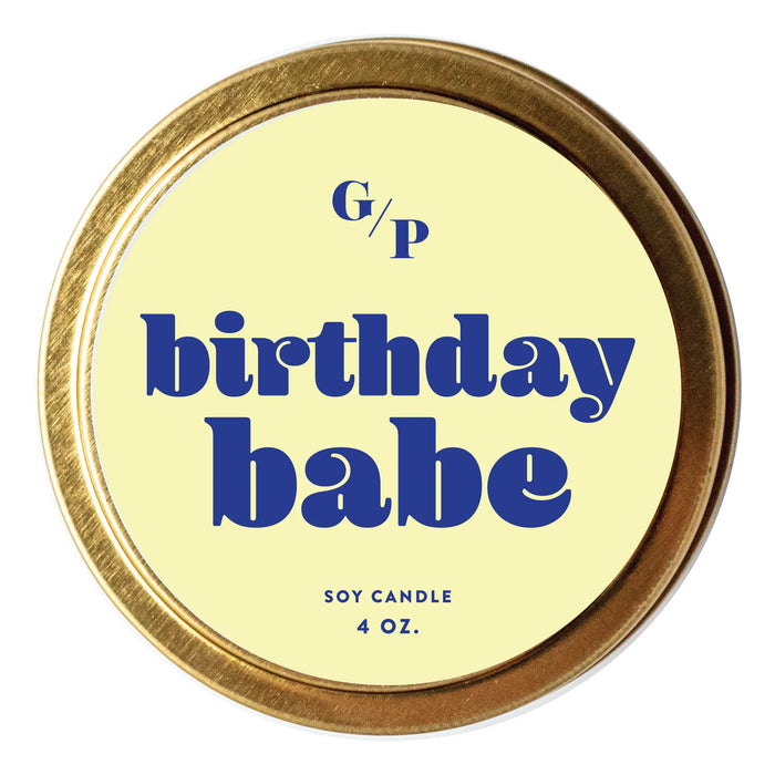 GP CANDLE BIRTHDAY BABE