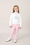 LULLABY SET OH CHRISTMAS TREE PINK TINY TOT TURTLENECK