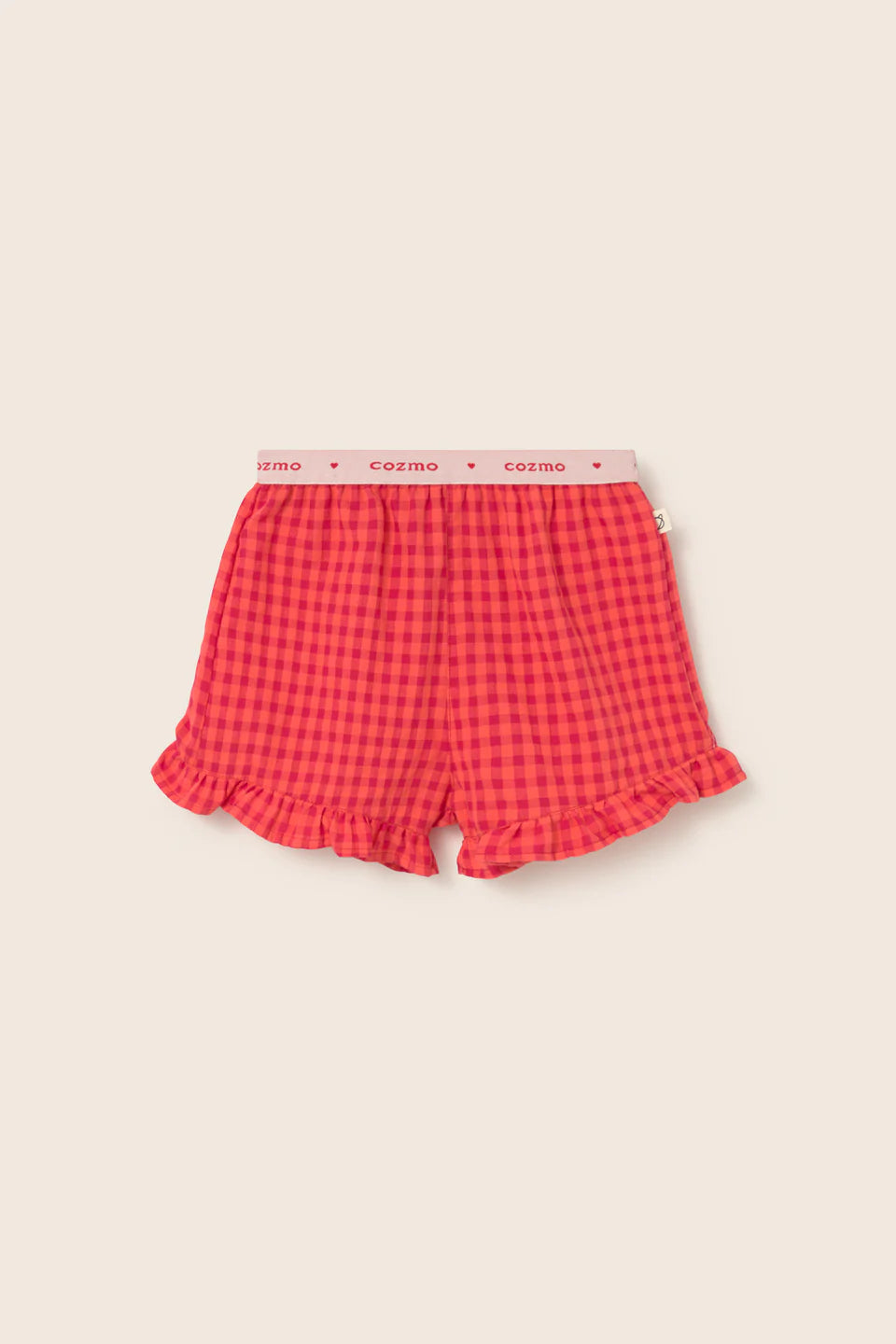 GINGHAM JOY SHORT SET