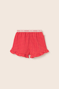 GINGHAM JOY SHORT SET