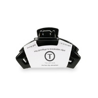 TELETIES OPEN JET BLACK TINY HAIR CLIP