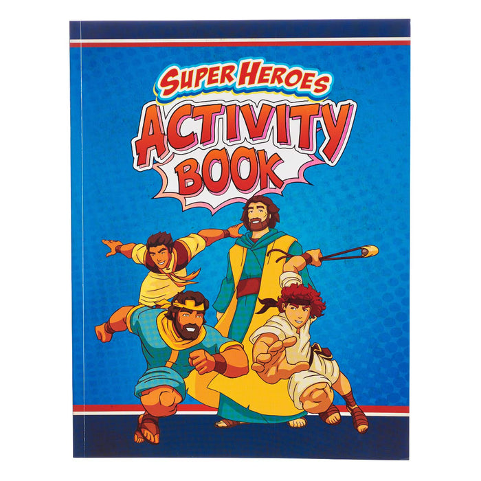 SUPER HEROS ACTIVITY BOOK
