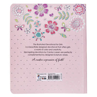 CHRISTIAN ART GIFTS ILLUSTRATED DEVOTIONAL FOR GIRLS