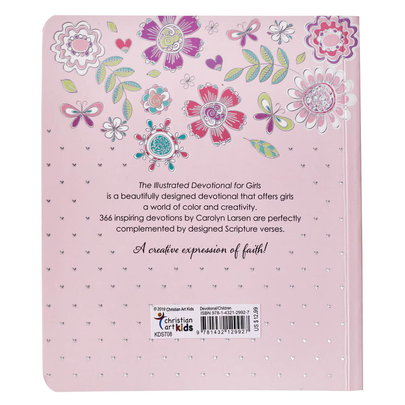 CHRISTIAN ART GIFTS ILLUSTRATED DEVOTIONAL FOR GIRLS